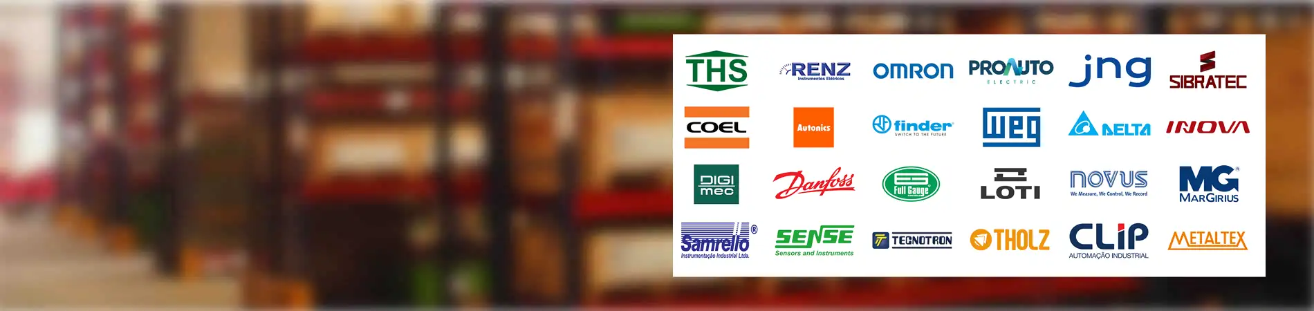 Marcas e Fornecedores da Electro Automação